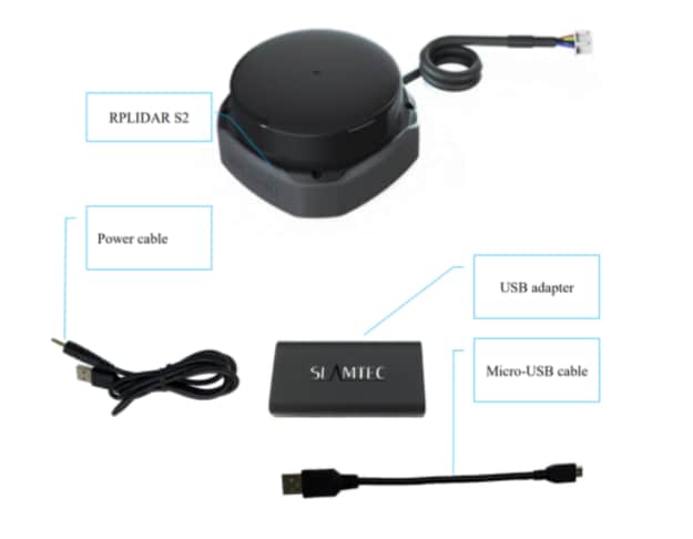 Seeed Studio RPLiDAR S2 레이저 거리 측정 스캐너